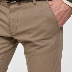 SELECTED homme straight pants greige