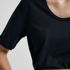 SELECTED femme ss tee black