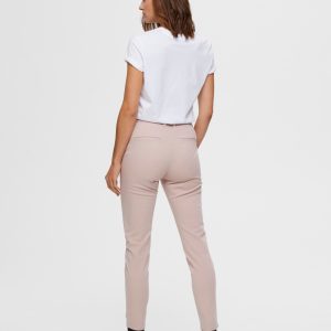 SELECTED femme chino adobe rose