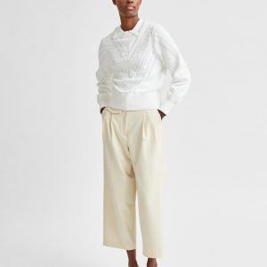 SELECTED femme knit white