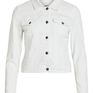 OBJECT jacket white denim