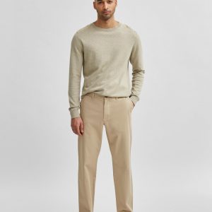 SELECTED homme pants white pepper
