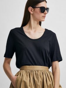 SELECTED femme ss tee black