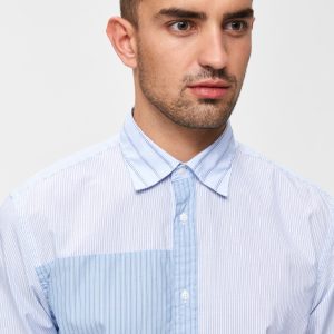 SELECTED homme shirt light blue/mix