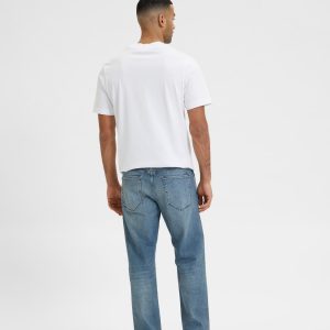 SELECTED homme straight jeans light blue denim
