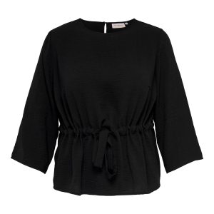 ONLY carmakoma 3/4 top with belt black