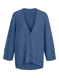 OBJECT l/s knit cardigan bijou blue melange