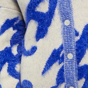 OBJECT l/s knit cardigan clematis blue/sandshell