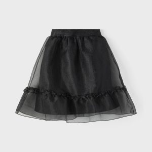 name it midi skirt black
