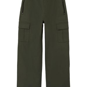 name it straight cargo pant beetle