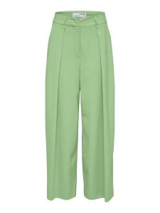 SELECTED femme hw wide pant pistachio green