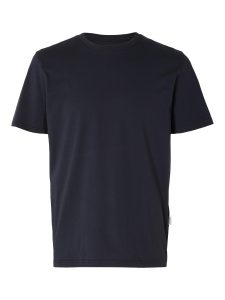SELECTED homme ss o-neck tee sky captain