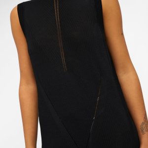 OBJECT knit dress black