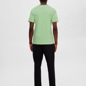 SELECTED homme ss tee quiet green