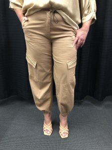 SUSY STAR pantalone cammello